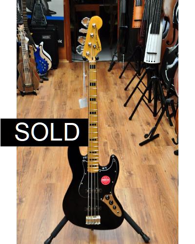 Squier Classic Vibe 70's Jazz Bass Black MN